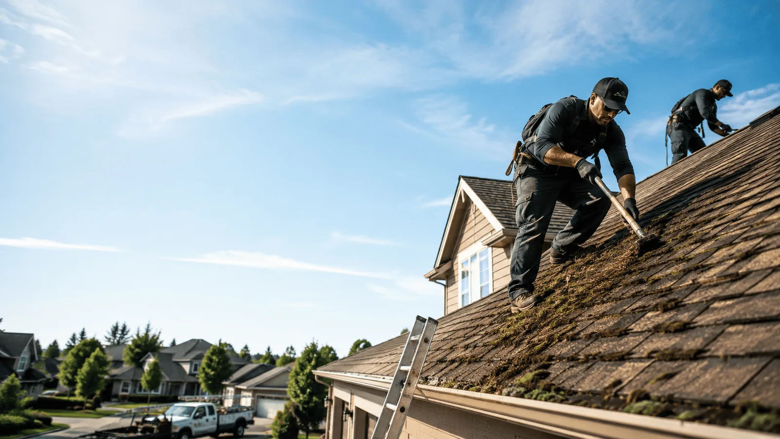 Roof Moss Removal in Harrington, WA near me
